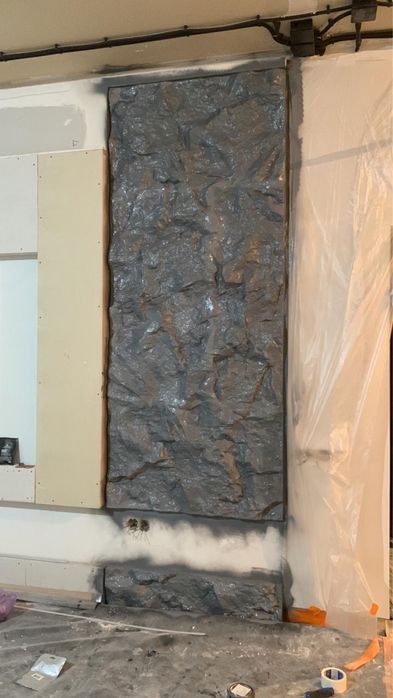 Гипсовая панель скала