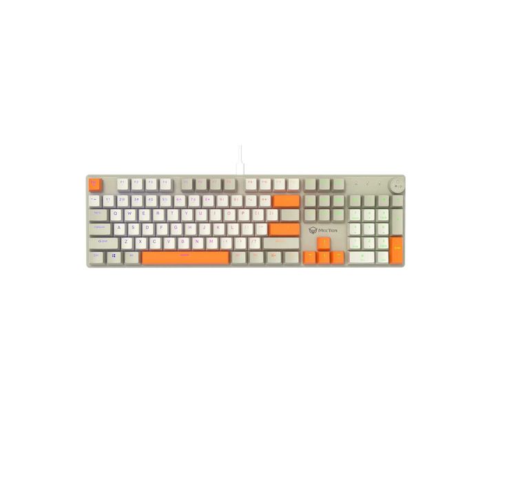 ! Проводная механическая клавиатура Meetion MK009 (MK009RDP) White: 400 000 so’m