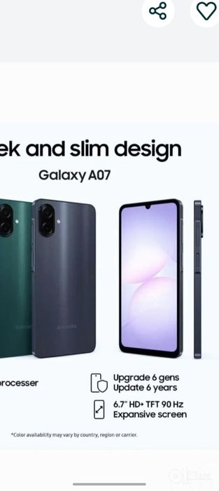 Samsung A07 sotiladi