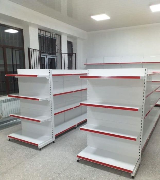 Прилавки полки стеллажи витрины для магазинов