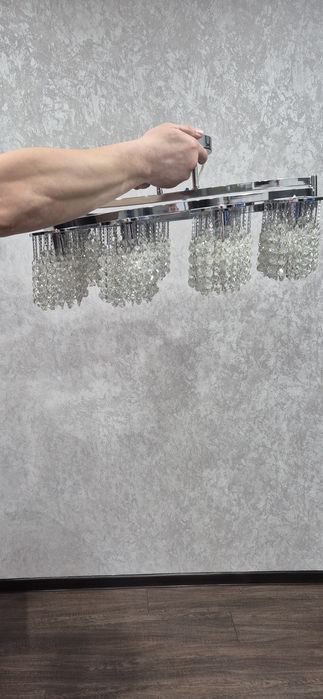 Люстры навесные б/у