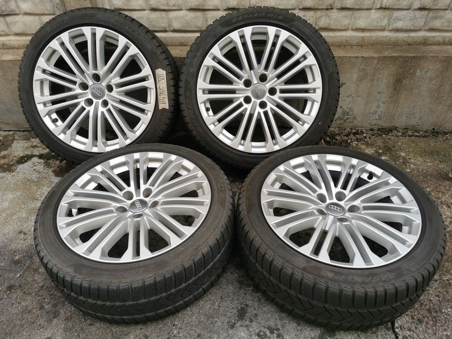 jante originale Audi + anvelope iarna Pirelli 245 40 R18 ; DOT0320