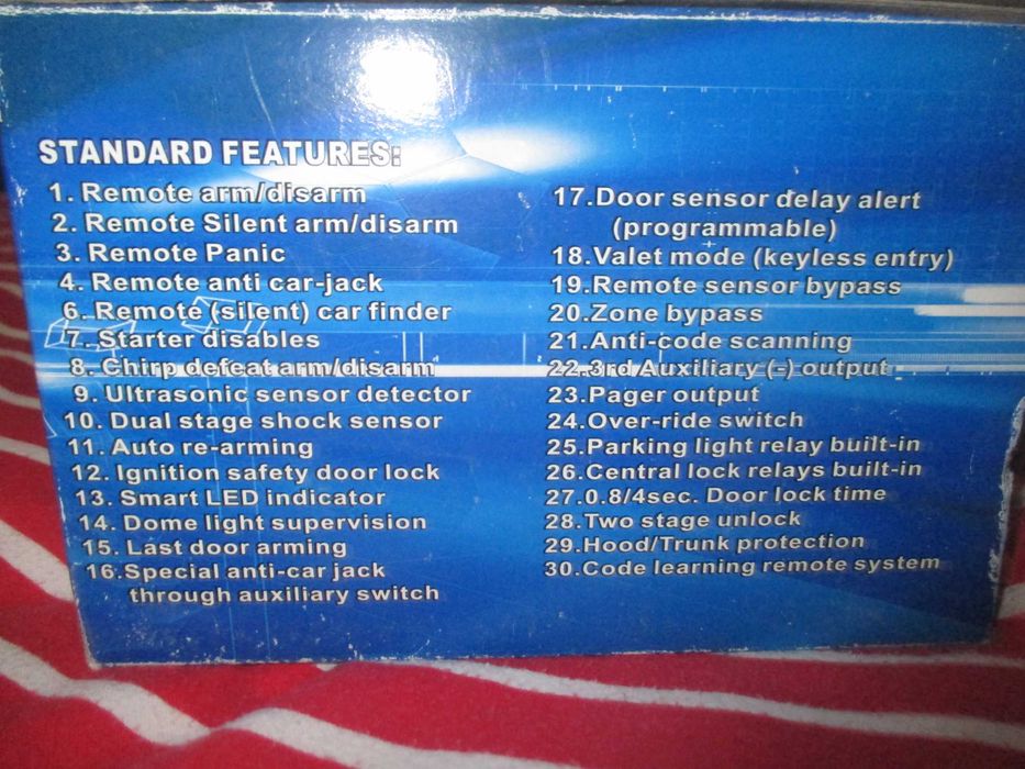 Vând alarmă auto Discovery pentru toate mărcile auto