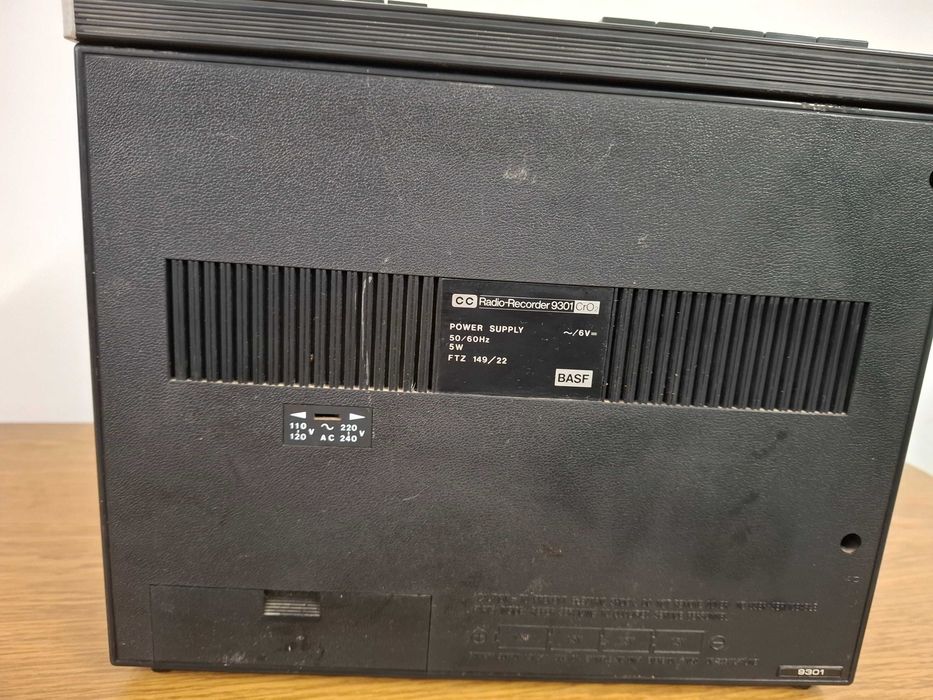 Ретро радио BASF CC Radio-Recorder 9302 CrO2