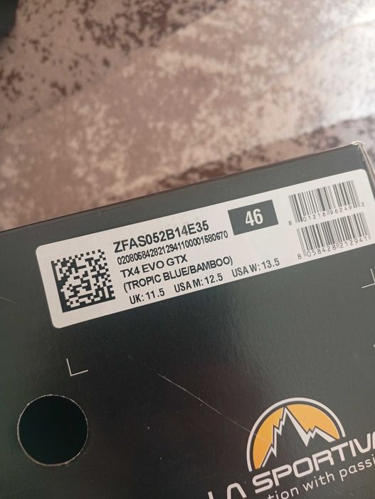 Нови La Sportiva tx4 Evo GTX approach 46 планински обувки