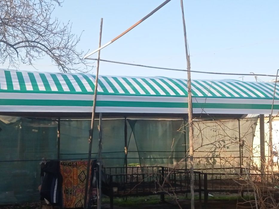 Тент маскитни сетка Бассейн Баннер banner установка киламиз корейский