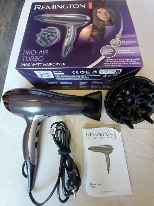 Сешоар Remington Pro-Air Turbo 2400W (D5220) – С ГАРАНЦИЯ 2.5 г.