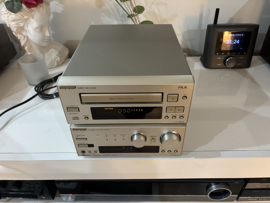 Onkyo R-805TX si Onkyo C-705TX made in Japan