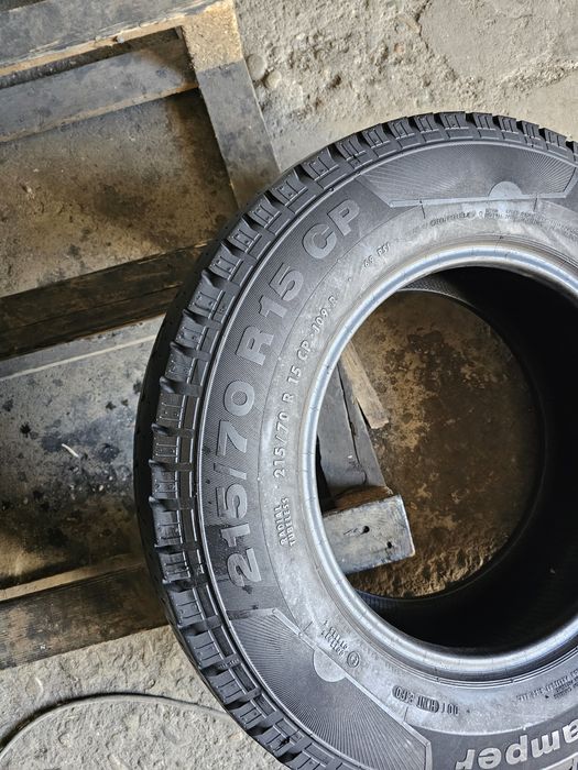 2 anvelope vara 215 70 15C  Continental 9.7mm