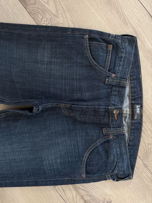 Blugi LEE Jeans Flint Albastru Barbati | Marime 32 x 34 (Talie 86 cm)