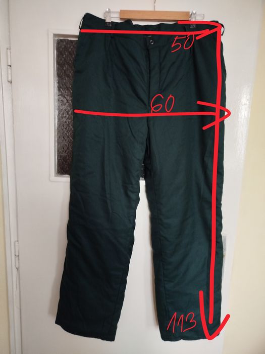 Мъжки ватиран работен панталон.