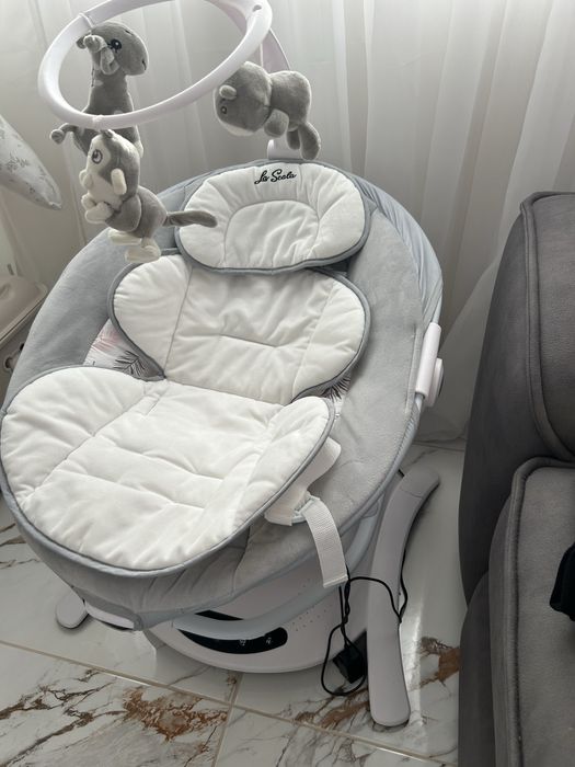 Електрическа люлка Cangaroo - La Scala, розова