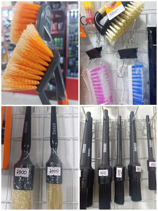 Щетки, тряпки, кисточки, апликаторы для авто