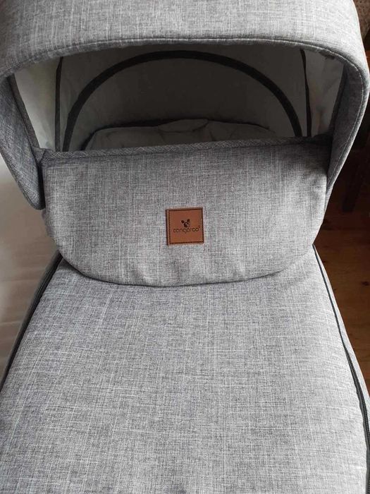 Комбинирана количка CANGAROO Icon 3 в 1, сива