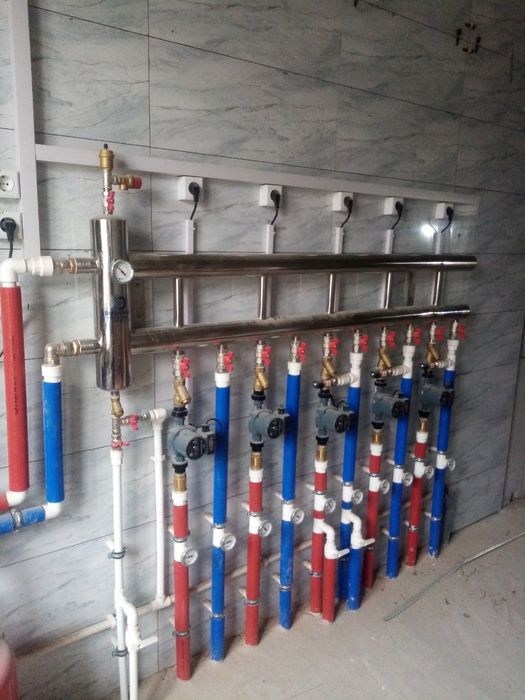 Отопление и тёплый пол хизмати