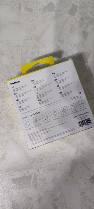 Наушники TWS Baseus E20. Новые