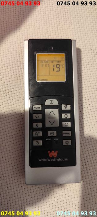 telecomanda aer conditionat WHITE WESTINGHOUSE perfect functionala