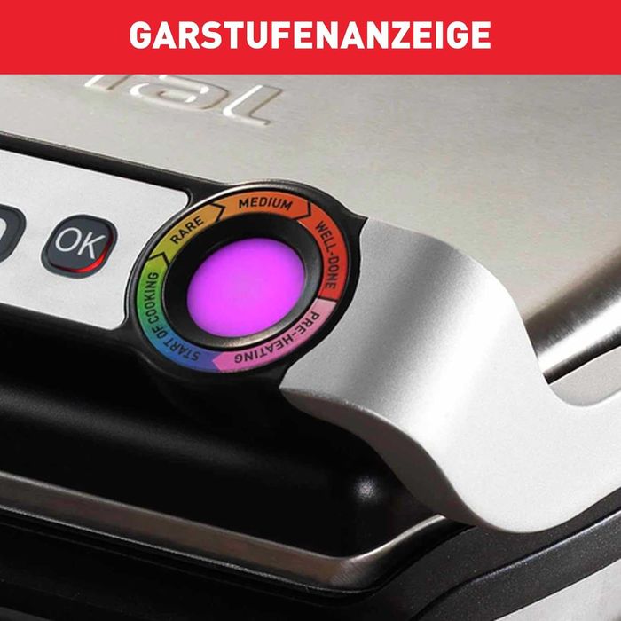 Нов 2г Гаранция Контактен Грил Скара Tefal Optigrill+ XL GC722D16