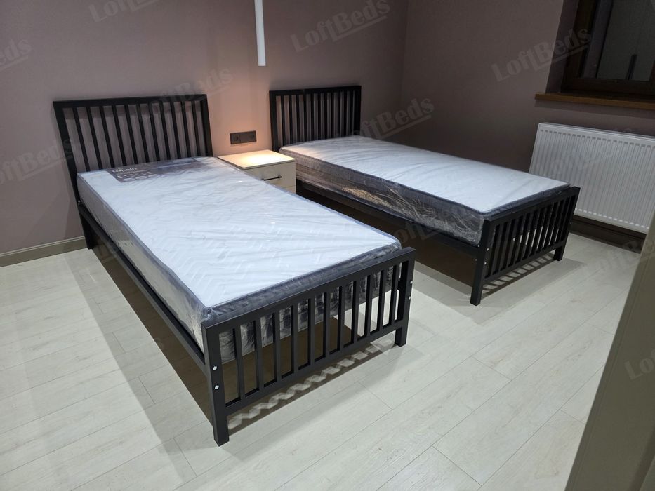 Кровать STELOFT двуспальнаяи односпальная, kalavat, matras,  Loft