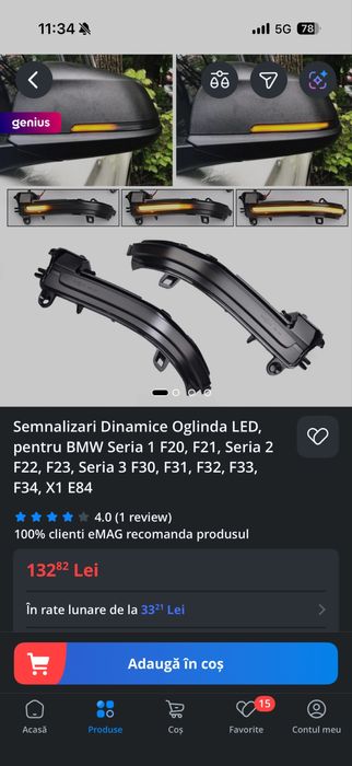 Vand capace Batman si semnalizari dinamice BMW