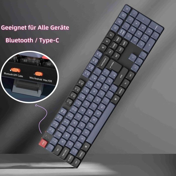 Механична клавиатура Keychron K5 Pro DE-ISO Brown