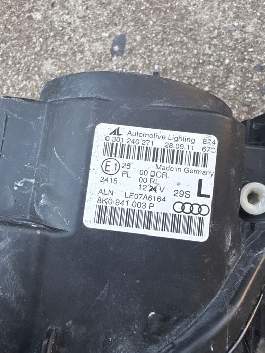 Фар за AUDI A4 B8 ляв