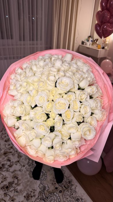 букет из 101 голландской розы