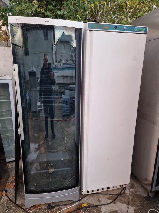 Frigider inox, Vitrina rece bauturi, patiserie sau pizza, vitrina rece