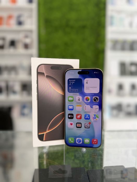iPhone 16 Pro 1Tb Desert/Baterie88%/Garantie  12 luni @atsgsm.ro