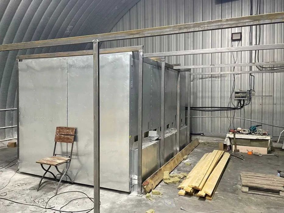 Печи для порошковой покраски любых размеров и сложности