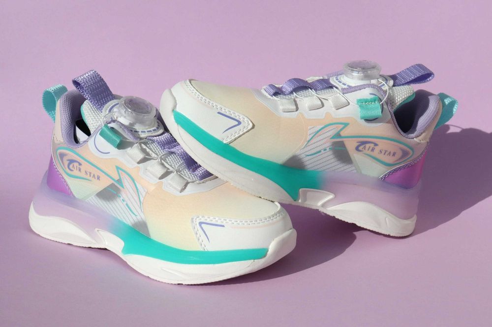 НОВО! Детски маратонки Purple закопчаване BOA 30/35