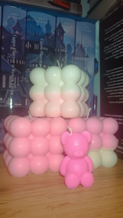 Декоративные ароматические свечи