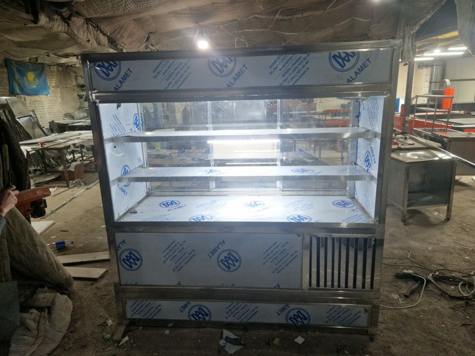 Стелаж из нержавейки