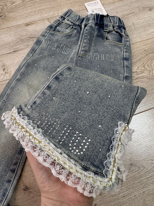 Новые джинсы для девочки