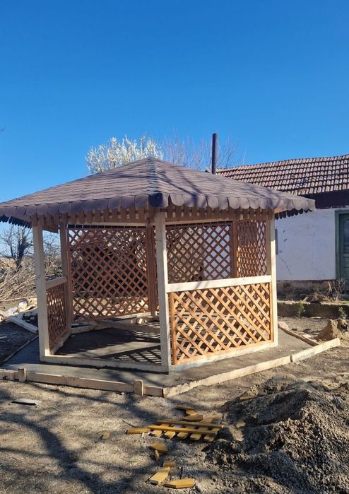 Căsuțe foișoare terase la comanda