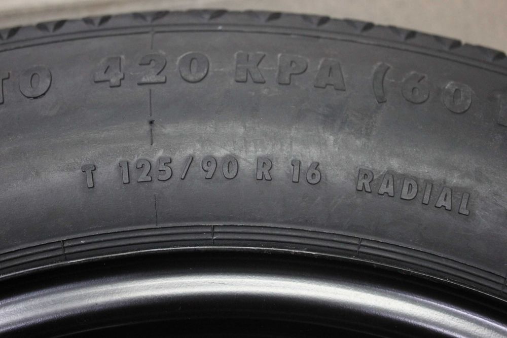 Резервна гума (патерица) 16" VW T-Roc, Caddy, Golf