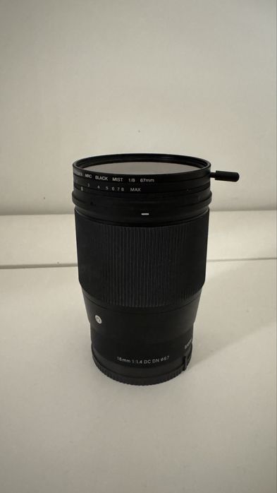 Обектив Sigma 16mm f/1.4 DC DN Contemporary (Sony E-mount)