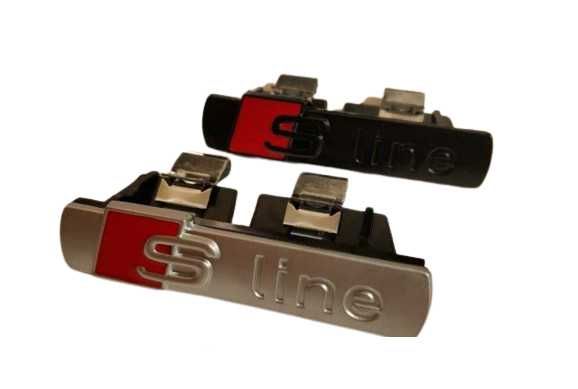 Емблема S line Никел/Сив Мат/Черен Мат за предна решетка