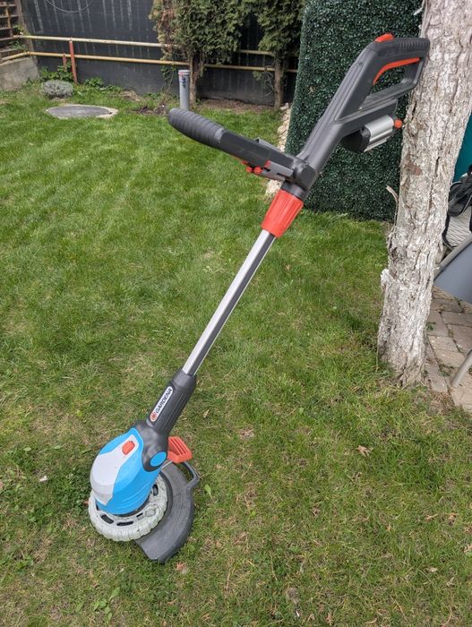 Trimmer gazon cu baterie  Gardena masina de tuns iarba sau gazon