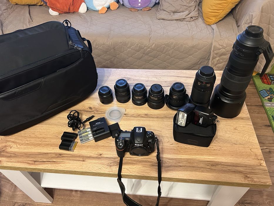 Vand Nikon 200-500 plus alte obiective