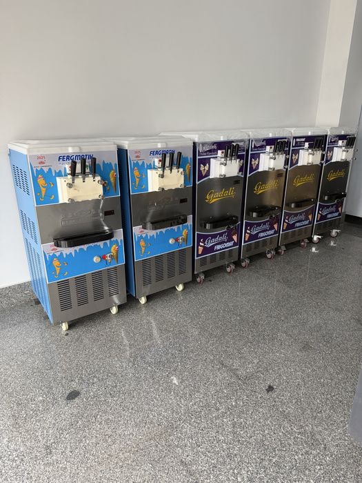 Frezer frigomatch musqaymoq aparat fregomatik 650w 6ta qaburgali