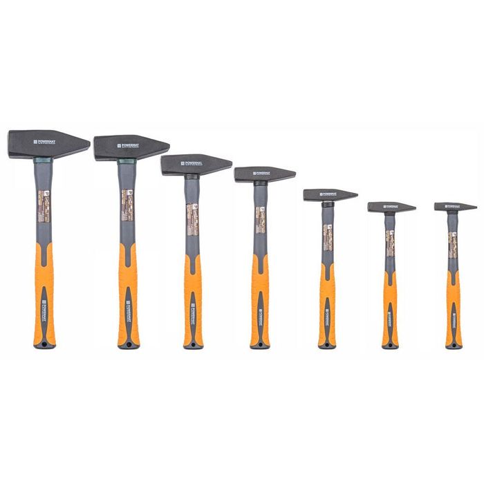 Set ciocane pentru lacatuserie, coada din fibra de sticla, maner