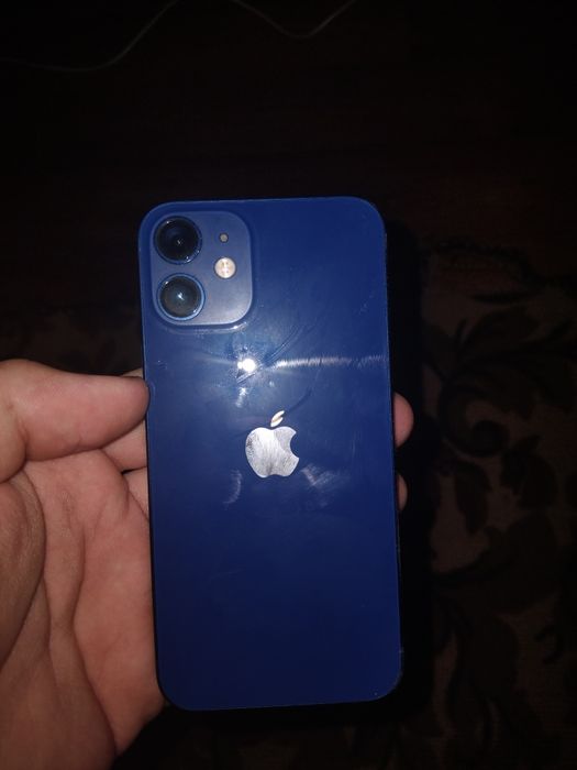 Айфон 12 мини синий