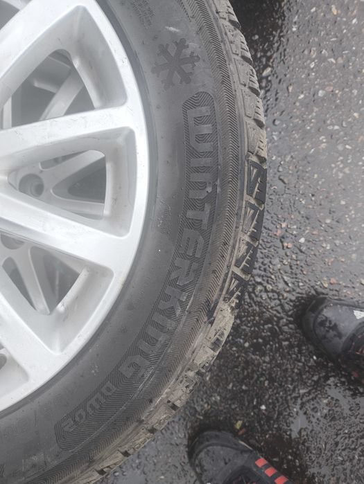 Продам шины диски от нексия 3 диски от кобилт R15 195/60 шина зимние