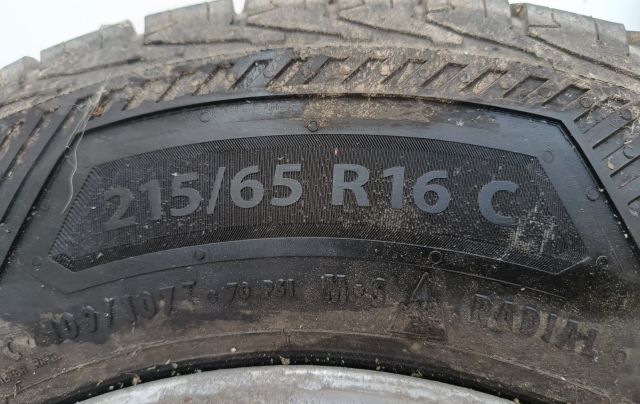 Set jante aliaj 16 Inch, 5 X 120 / 75Jx16H2 215/65 R16 C Volkswagen V