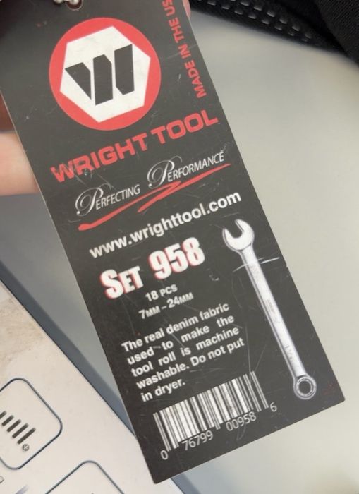 Set chei WrightTool Set 958 USA
