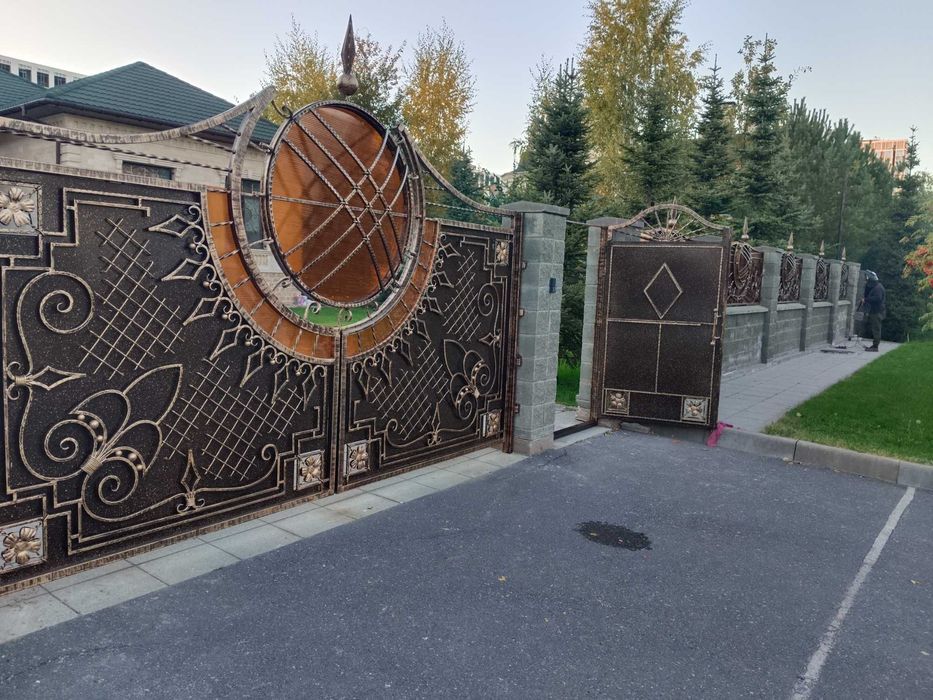 Кованые ворота, решетки