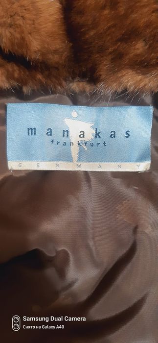 Шуба норка. Импортный