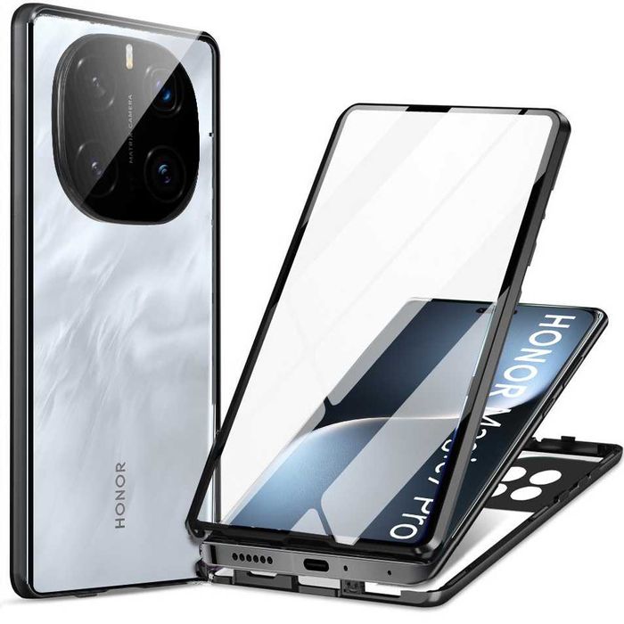 Двоен Магнитен Кейс за Honor Magic7 Lite / Magic6 Lite / 200 Pro