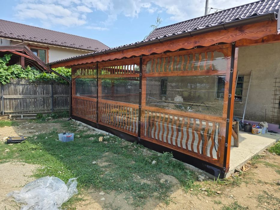 Producător folie transparenta terasa, terase, foisoare, foisor